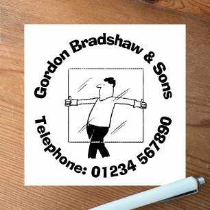 Sello De Caucho Vidrio y cristal de Windows para el cristal.