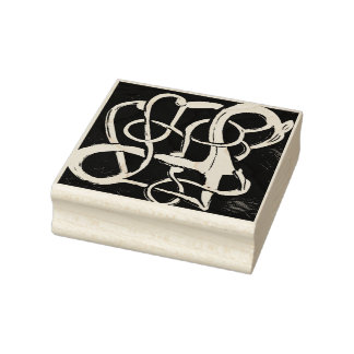 Sello De Caucho Viking, diseño de caballos nórdicos