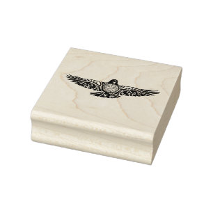 Sello De Caucho Viking Rune Raven