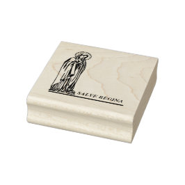 Sello De Caucho Virgen María Católica Religiosa Bendita Madre