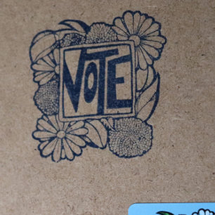 SELLO DE CAUCHO VOTACIÓN