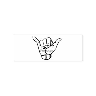 Sello De Caucho Wave Thunder_Cove de Shaka Brah Hawaii