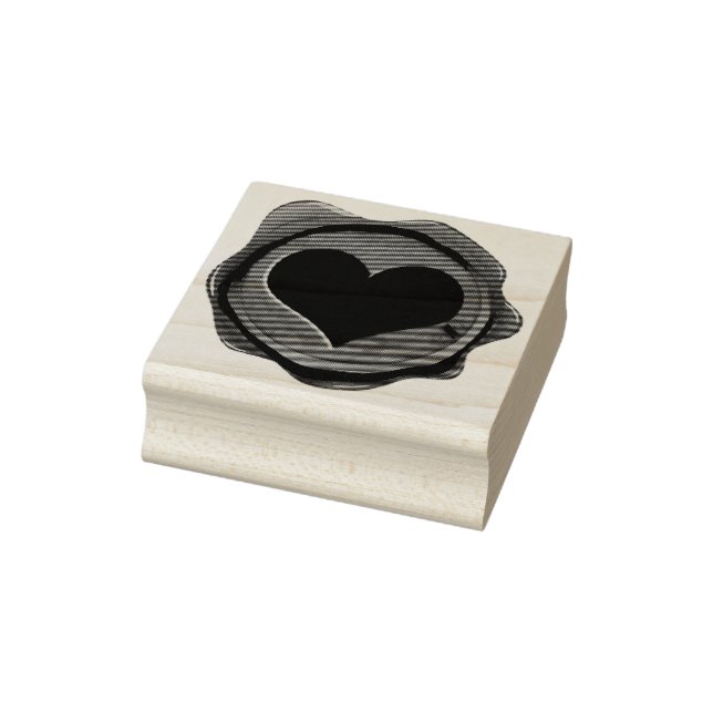 Sello De Caucho Wax Seal HEART + tus ideas (Sello)