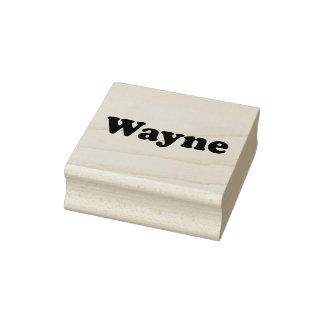 Sello De Caucho Wayne
