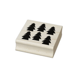 Sello De Caucho Wind Woods Samurai Forest Pine Tree Rubber Stamp