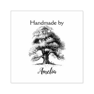 Sello De Caucho Wise Old Oak Handmade by Rubber Stamp