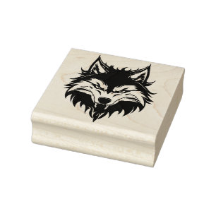 Sello De Caucho Wolf