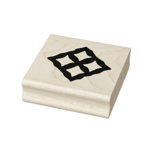 Sello de caucho Wood Adinkra (Comunidad)