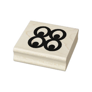 Sello de caucho Wood Adinkra (Conocimiento)