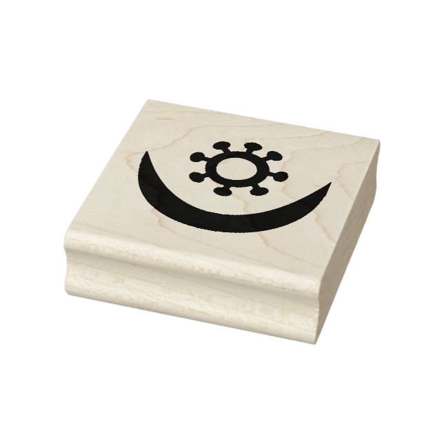 Sello de caucho Wood Adinkra (Faitheness) (Sello)