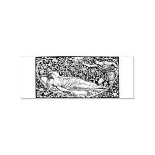 Sello De Caucho WQ RUBBER STAMP : Belleza durmiente