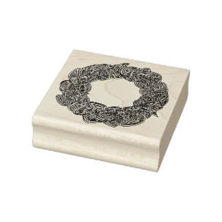 Sello De Caucho Wreath
