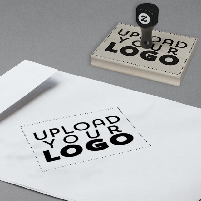 Sello De Caucho XL Business Logo Custom 4x5 Rubber Wooden Stamp (Subido por el creador)