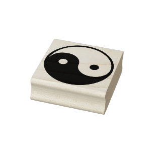 Sello De Caucho Yin Yang
