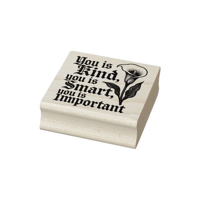 Sello De Caucho You Is Kind (The Help) rubber stamp (Sello)