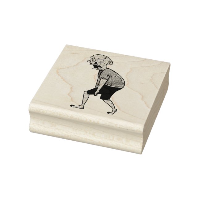 Sello De Caucho Zombie (Sello)