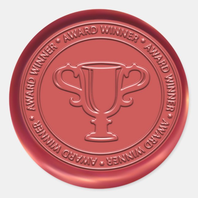 Sello de cera de Rótulo trofeo (Anverso)
