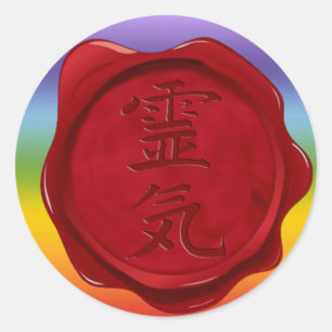 sello de cera - REIKI   colores de chakren