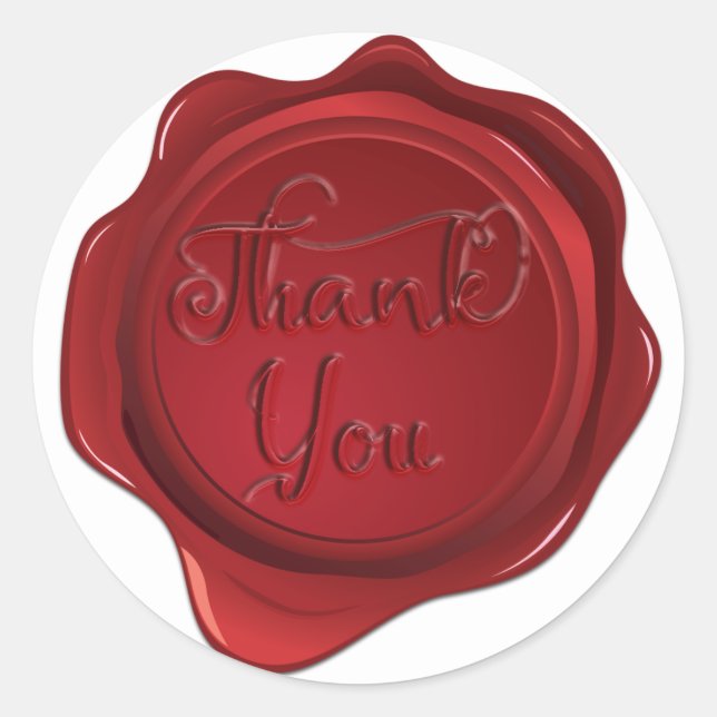 Sello de cera roja Dulces 16 Fiesta de boda elegan (Anverso)