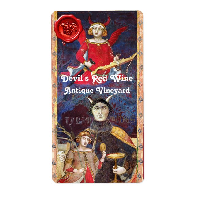 SELLO DE CERRADURA/TAROS ANTIGUOS DE LA CERRADURA  (Frente)