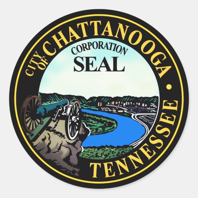 Sello de Chattanooga, Tennessee (Anverso)