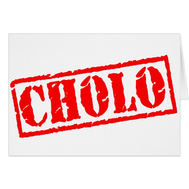 Sello de Cholo (Anverso (Horizontal))