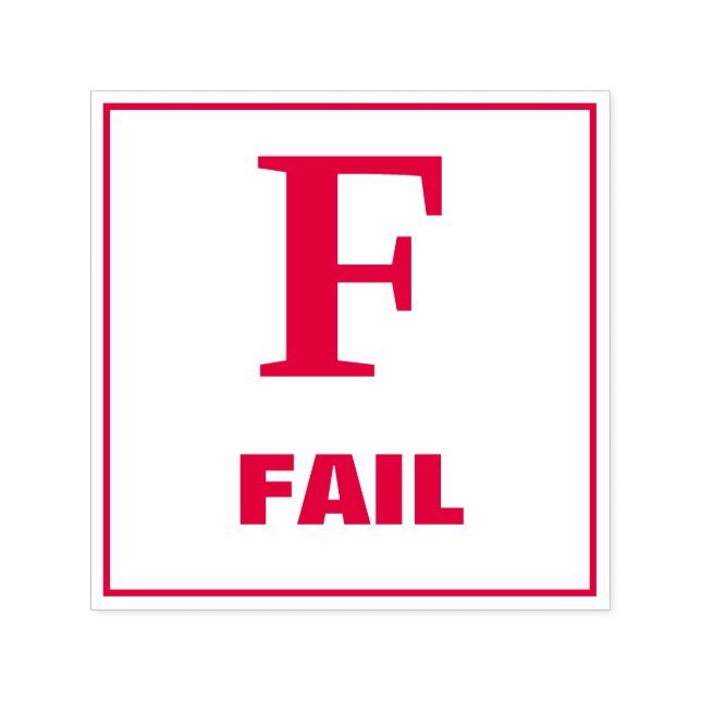 Sello de clasificación de profesores: F - FALLO (Diseño)