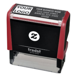 Sello de color de dirección de logotipo profesiona