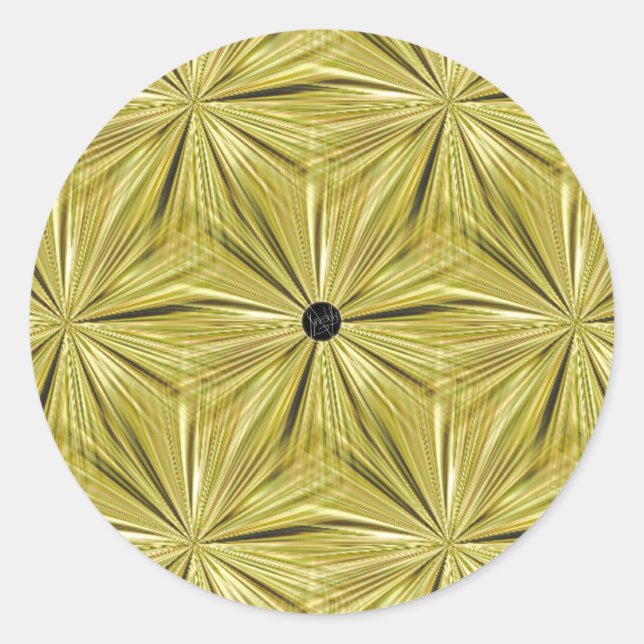 Sello De Corte De Diamantes De Oro LavishlyOn (Anverso)