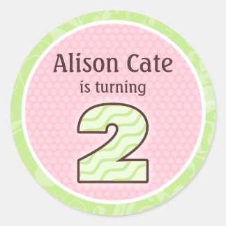 Sello de cumpleaños 2 personalizado