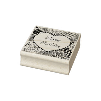 Sello de cumpleaños feliz