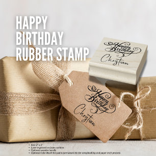 Sello de cumpleaños personalizado