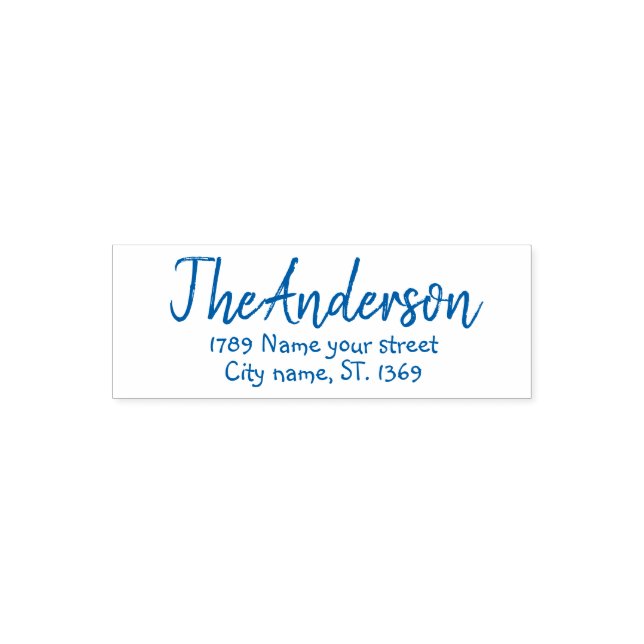 Sello de devolución de dirección con entintado aut (Diseño)