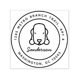 Sello de dirección de devolución de Bedlington Ter