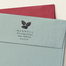 Sello de dirección de devolución de Navidades de S