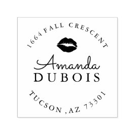 Sello de dirección de goma de labios