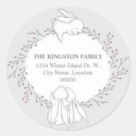 Sello de dirección de retorno de animales de Woodl