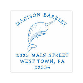 Sello de dirección de retorno de ballena de Narwha