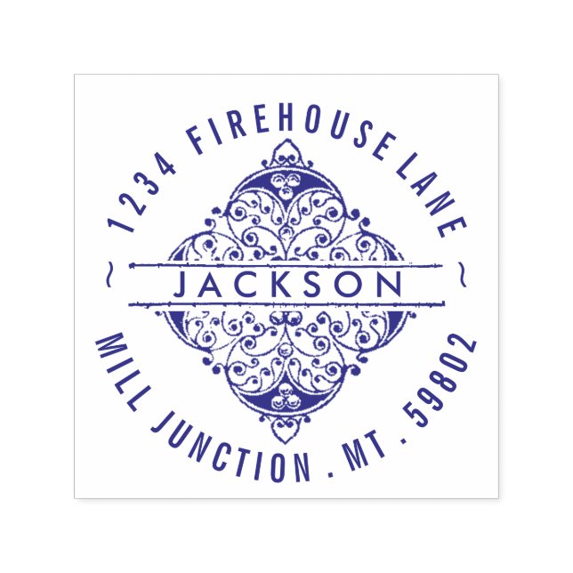 Sello de dirección de retorno de entrada automátic (Diseño)