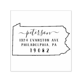 Sello de dirección de retorno de Pennsylvania