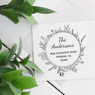 Sello de dirección de retorno de Personalizado red