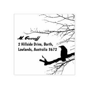 Sello de dirección de retorno de Raven