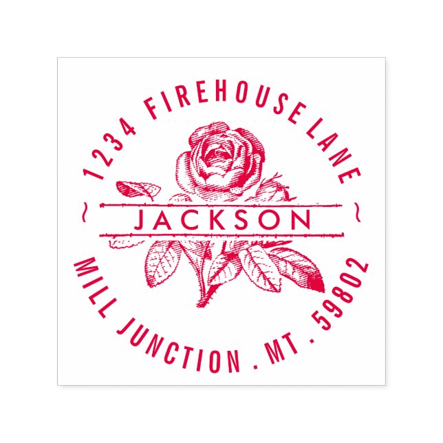 Sello De Dirección De Retorno De Tinta Automática  (Diseño)