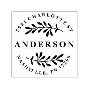 Sello de dirección de retorno del personalizado co