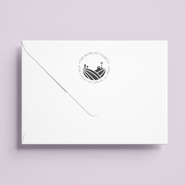 Sello de dirección de retorno ⎥ Farmhouse (Subido por el creador)