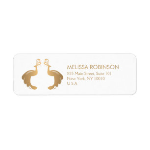 Sello de dirección del Personalizado del logotipo