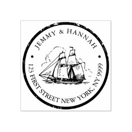 Sello de dirección del personalizado, sello de bod