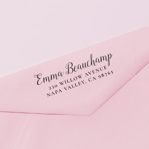 Sello De Dirección Para Correo Personal O Profesio