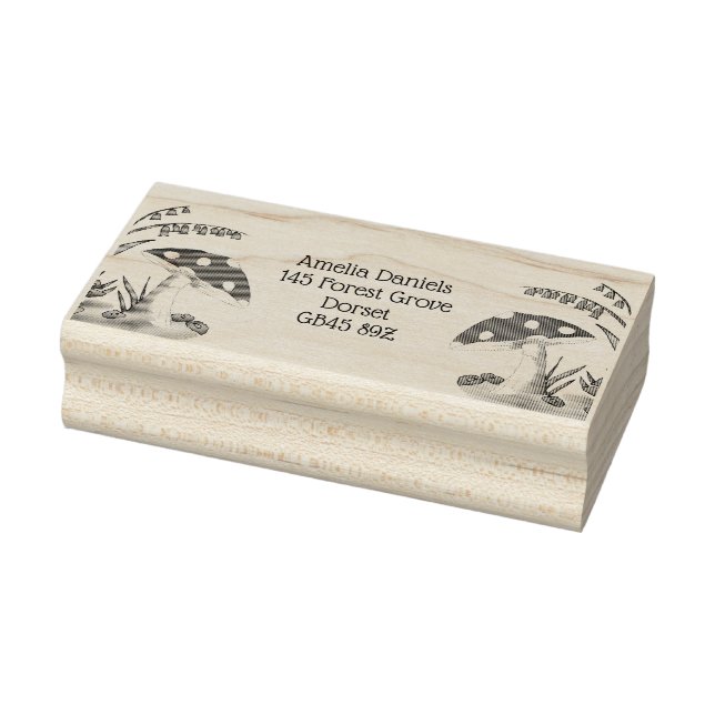 Sello de dirección toadstoide de país (Sello)