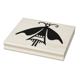 Sello de diseño de chamán nativo americano del sur